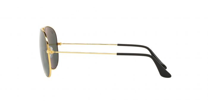 RB Aviator Classic Gold G-15 UV-400 Sunglasses