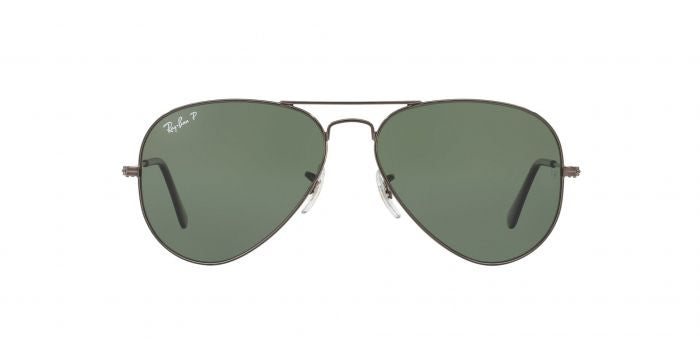 RB Aviator Classic Silver G-15 UV-400 Sunglasses