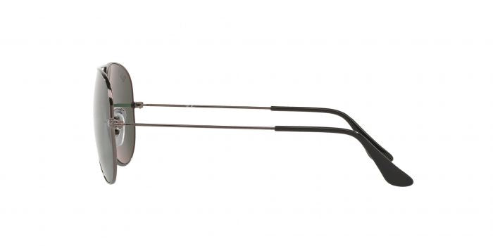 RB Aviator Classic Silver G-15 UV-400 Sunglasses