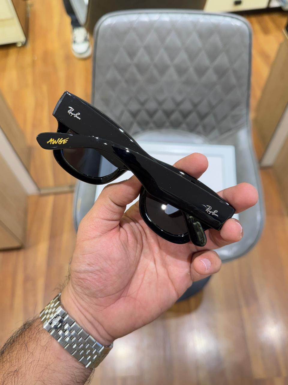 RB 4940 Full Black Polarised Sunglasses